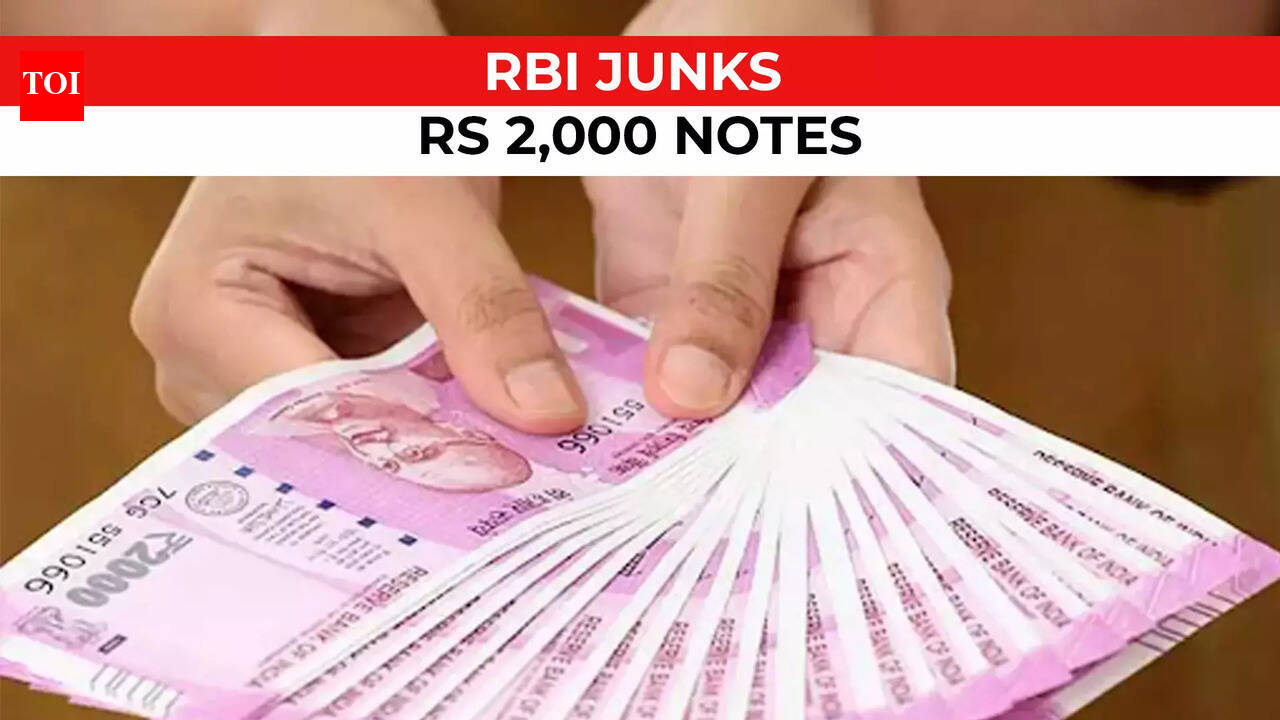 RBI scraps Rs 2000 denomination notes from circulation, will continue ...