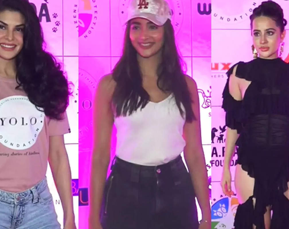 
Jacqueline Fernandez, Pooja Hegde and Urfi Javed bat for animal welfare at an event in the city
