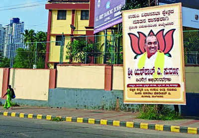Polls over, hoardings back in city