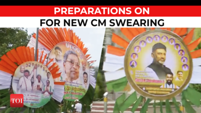 Bengaluru: Preparations on in full swing as Karnataka to get its new CM Siddaramaiah