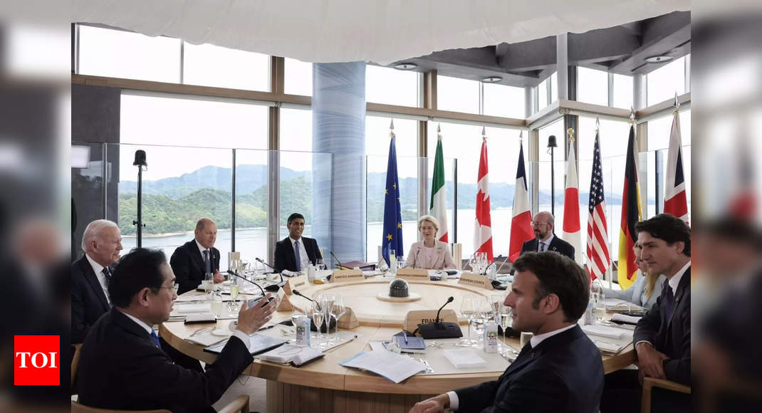 G7 calls for adoption of international technical standards for AI – Times of India
