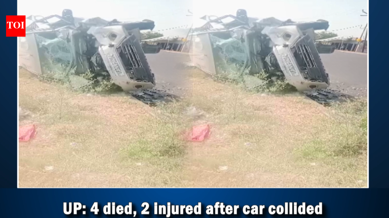 4 died, 2 injured after car collided with truck in Lucknow