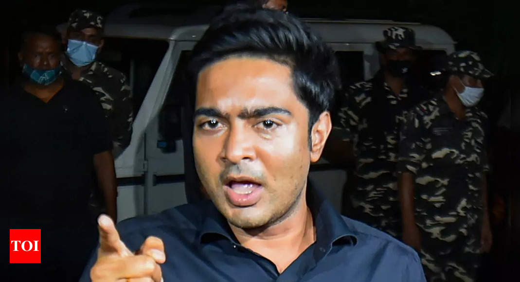 TMC Leader Abhishek Banerjee Appears Before CBI Amidst Heavy Security ...