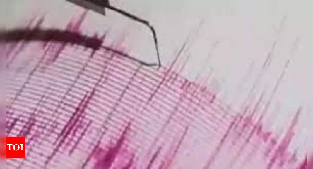 3.2-magnitude earthquake hits Manipur |  Imphal News – Times of India