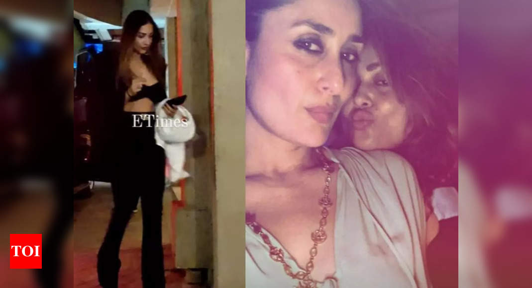 Kareena Kapoor Khan, Malaika Arora, Amrita Arora have a girl’s night out on Saturday, drop selfie | Hindi Movie News