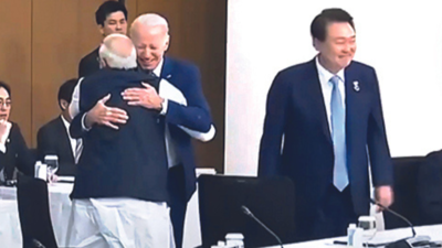 Biden's hug sets the tone for PM Modi's US trip