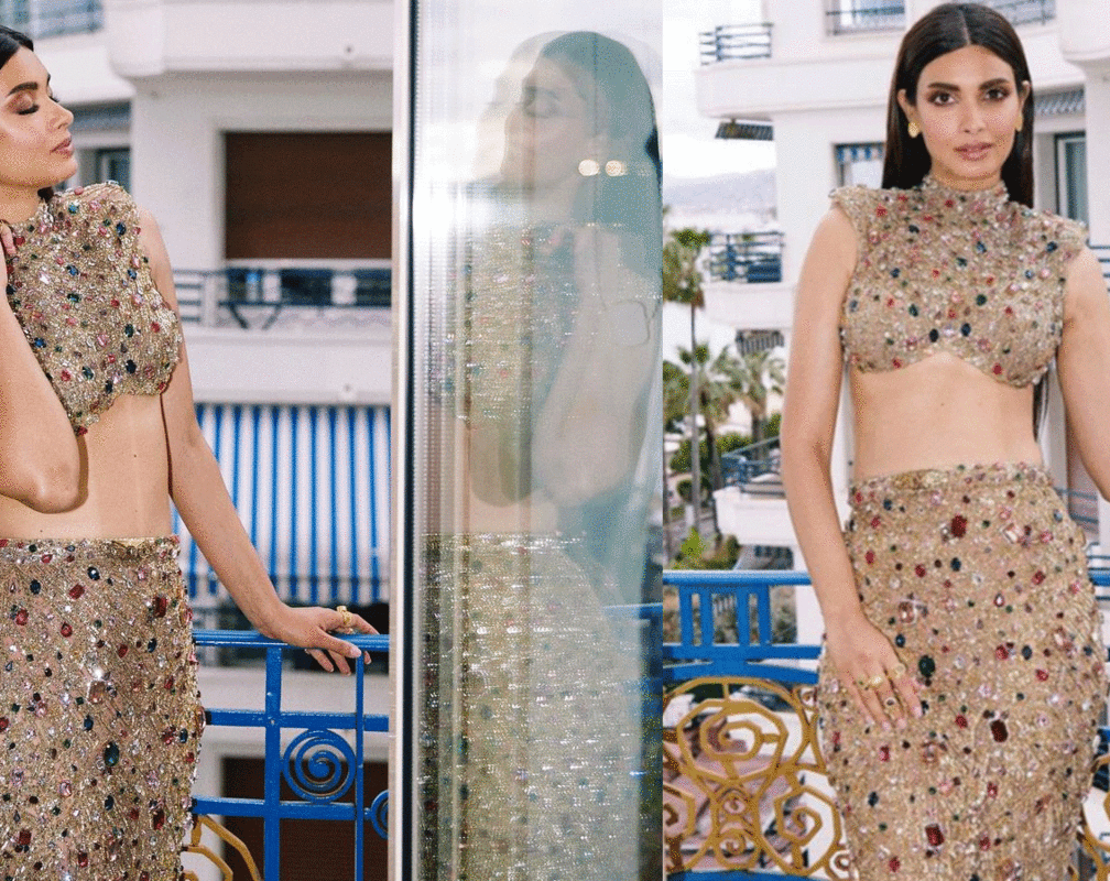 
Diana Penty stuns in a blingy outfit at Cannes 2023; netizens can't keep calm
