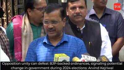 Arvind Kejriwal slam BJP govt for the ordinance along with Nitish Kumar