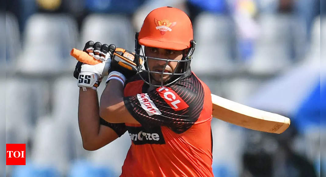 Vivrant Sharma breaks 15-year-old record, becomes highest Indian scorer in debut IPL innings | Cricket News – Times of India