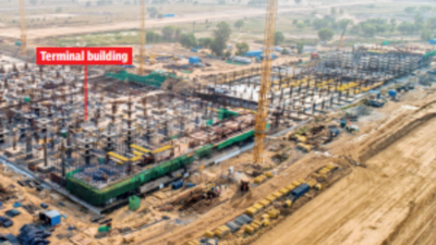 Noida: How 3,000 workers are living on site and giving shape to Delhi-NCR’s second international airport