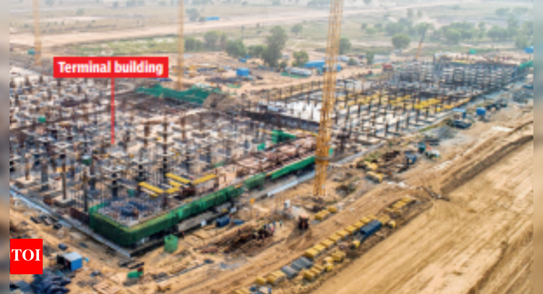 Noida: How 3,000 workers are living on site and giving shape to Delhi