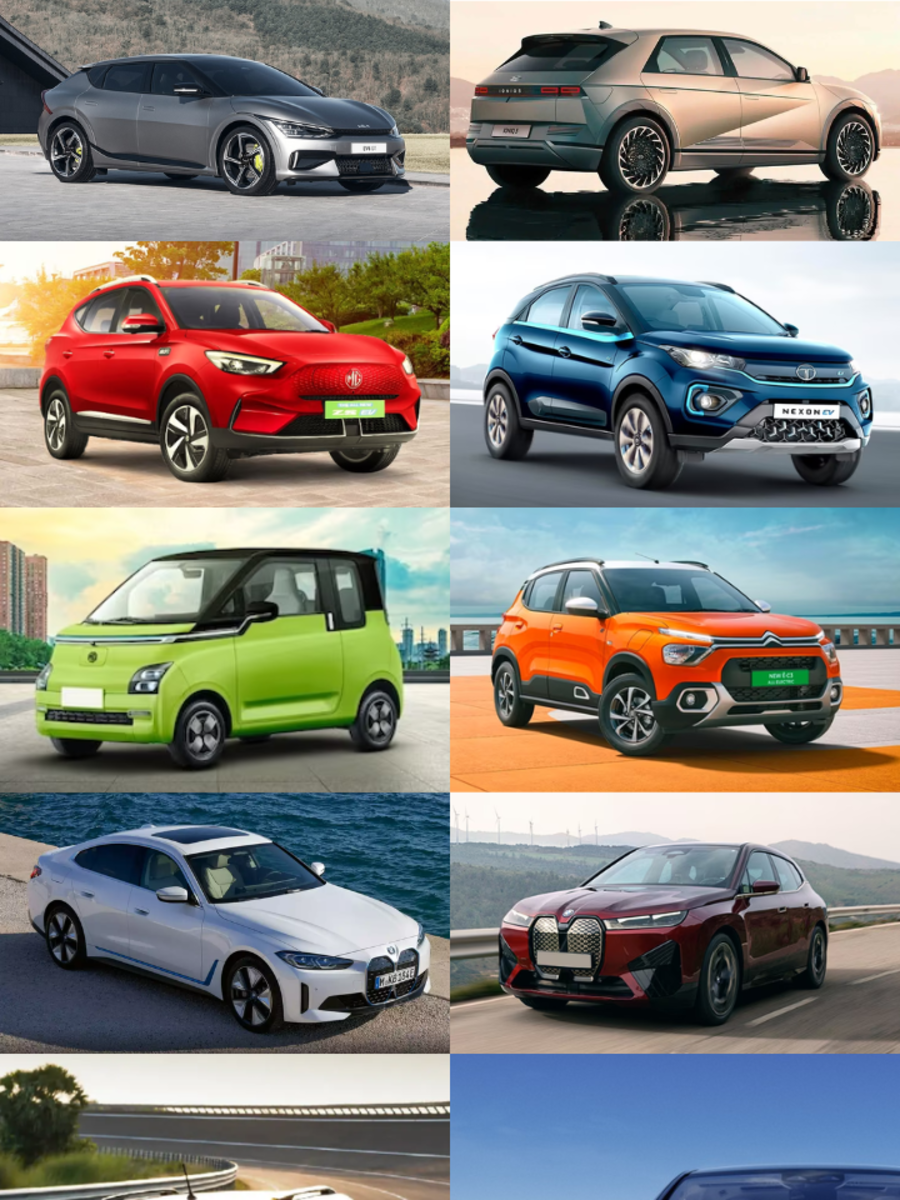 All electric cars available in India MG Comet, Nexon EV, BMW i4 and
