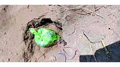 Police destroy seven IEDs in Chatra district