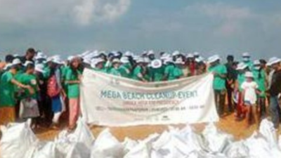 316kg waste removed during cleaning drive at Veli beach
