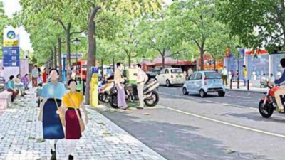 Study: Improve bylane parking, street furniture on CG Road