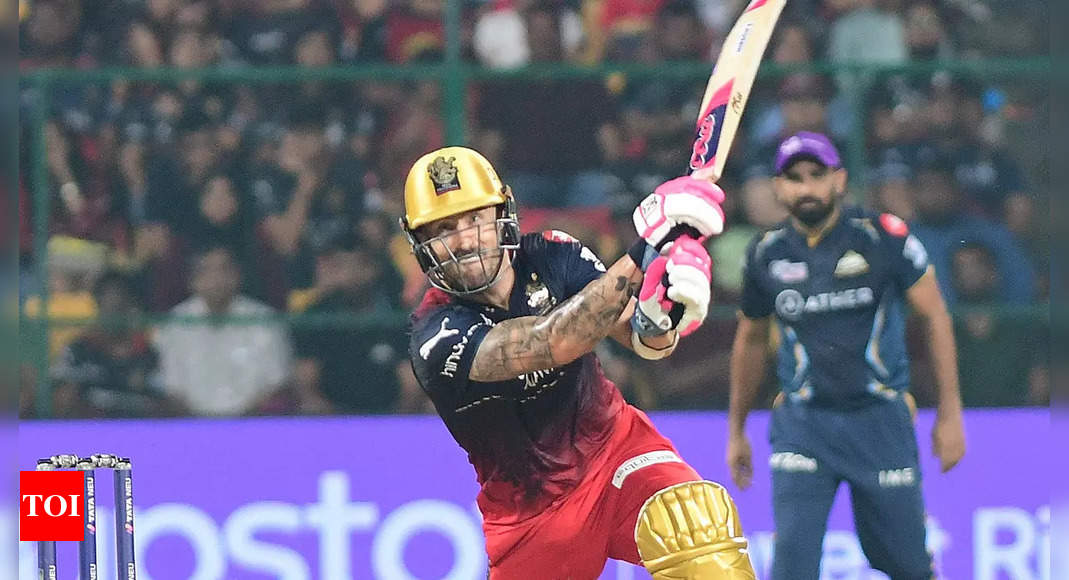 “We missed a few runs from middle order”: RCB captain Faf du Plessis | Cricket News – Times of India