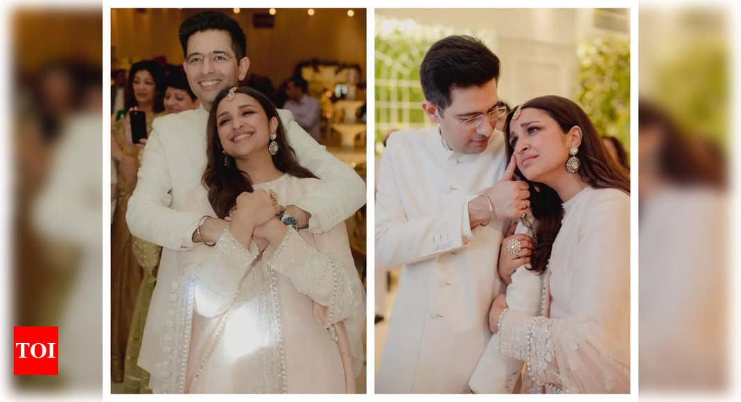 Parineeti Chopra shares her love story with Raghav Chadha along with unseen pictures from their engagement ceremony: ‘He is my home’ | Hindi Movie News