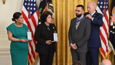 US President Biden honours Indian-origin NYPD officer with Medal of Valour