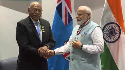 PM Modi conferred with ‘Companion of the Order of Fiji’-highest honour of Fiji