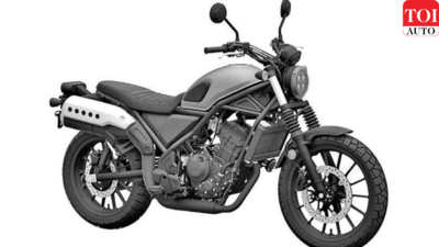 Honda CL300 scrambler design patent filed in India: Details - Times of ...