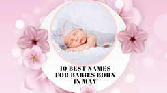 10 best names for babies born in May