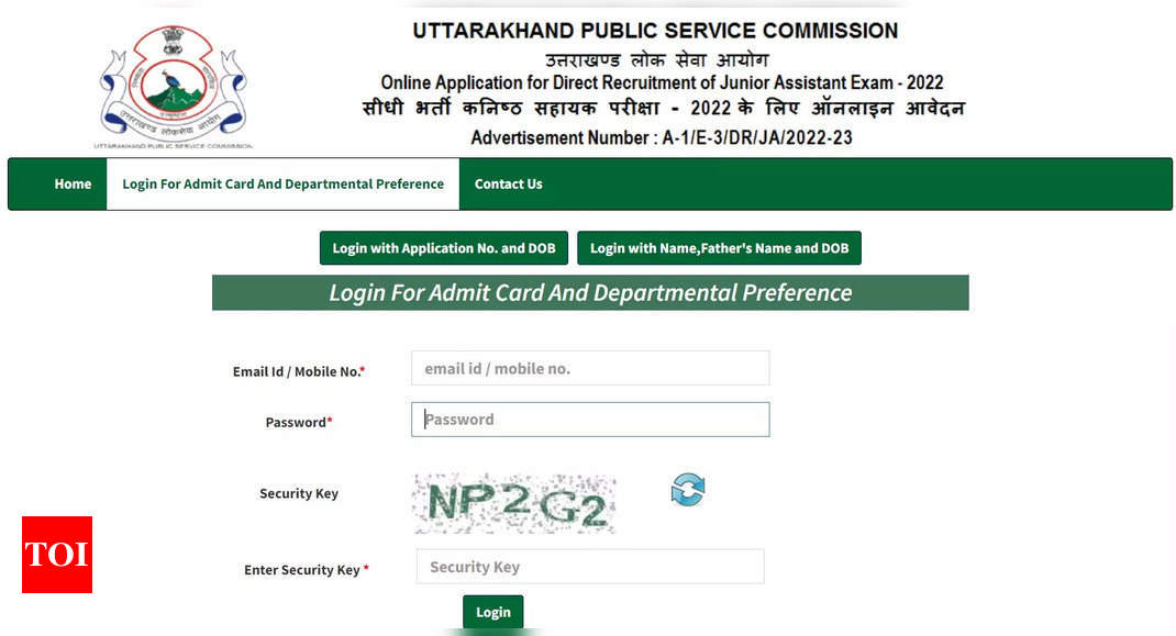 UKPSC Junior Assistant Admit Card 2023 for typing take a look at launched on ukpsc.internet.in, obtain hyperlink right here – Occasions of India