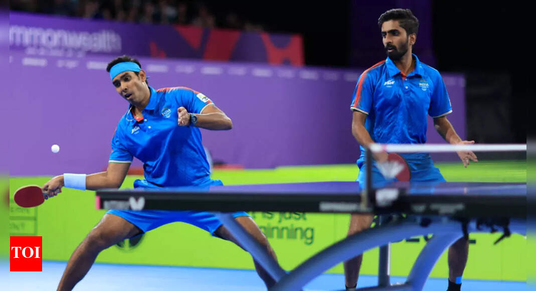 World TT C'ships G Sathiyan enters prequarters of men's doubles