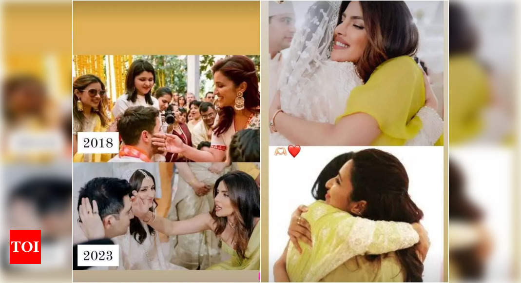Parineeti Chopra compares her engagement with Raghav Chadha to Priyanka Chopra’s wedding with Nick Jonas | Hindi Movie News