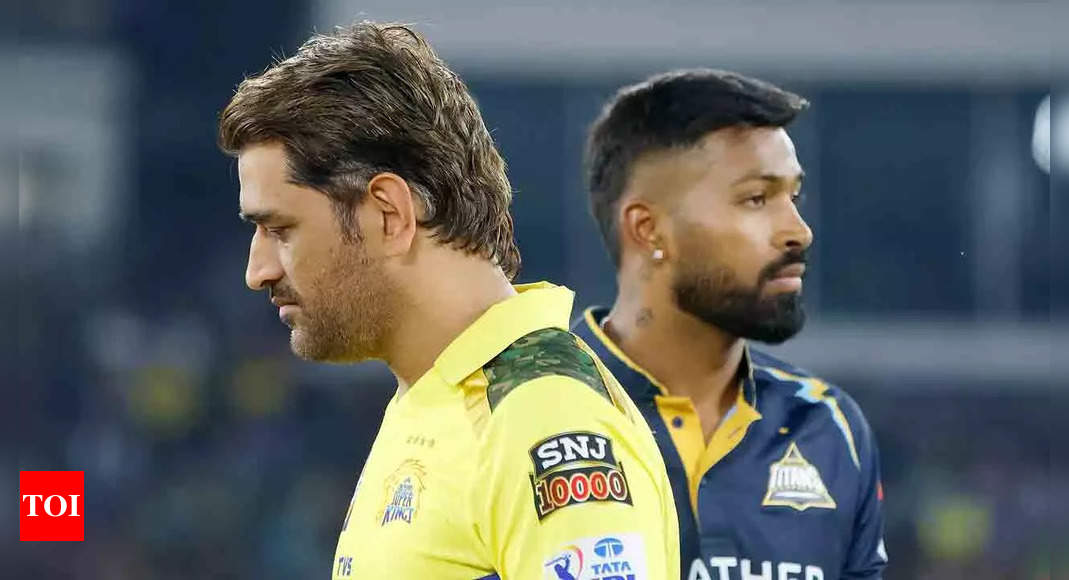 CSK vs GT IPL 2023 Qualifier 1: Chennai Super Kings face evenly matched Gujarat Titans | Cricket News – Times of India