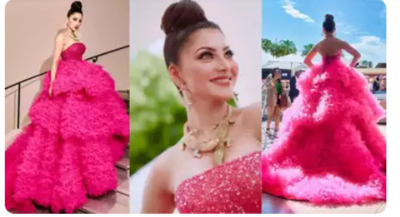 Urvashi Rautela's PR team claims her crocodile necklace is worth 276 cr, netizens troll the actor for lying and 'wearing a cheap copy'