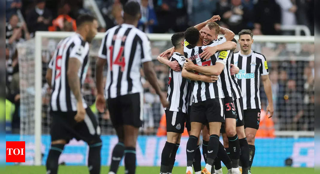 Newcastle back in Champions League for first time in 20 years | Football News – Times of India