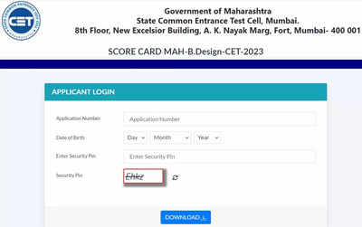 MAH BDesign CET Result 2023 Declared On Cetcell.mahacet.org, Direct ...