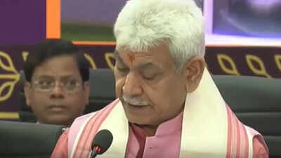 Terror ecosystem in Jammu and Kashmir isolated through developmental schemes: LG Manoj Sinha