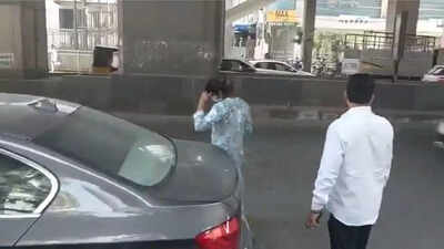 Tollywood actor Dimple Hayathi booked for hitting IPS officer's car in Hyderabad