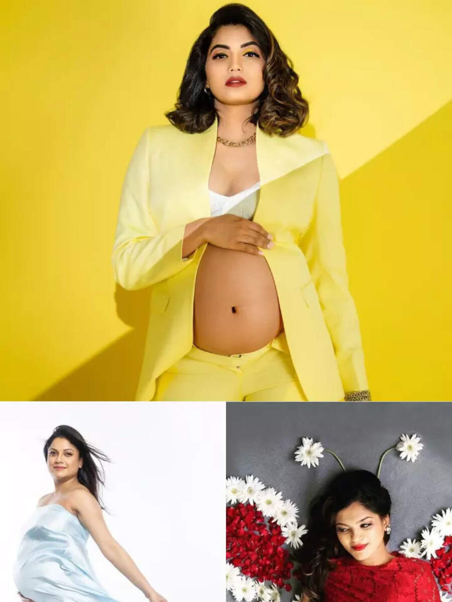 Gorgeous maternity photoshoot of Kannada actresses | Times of India
