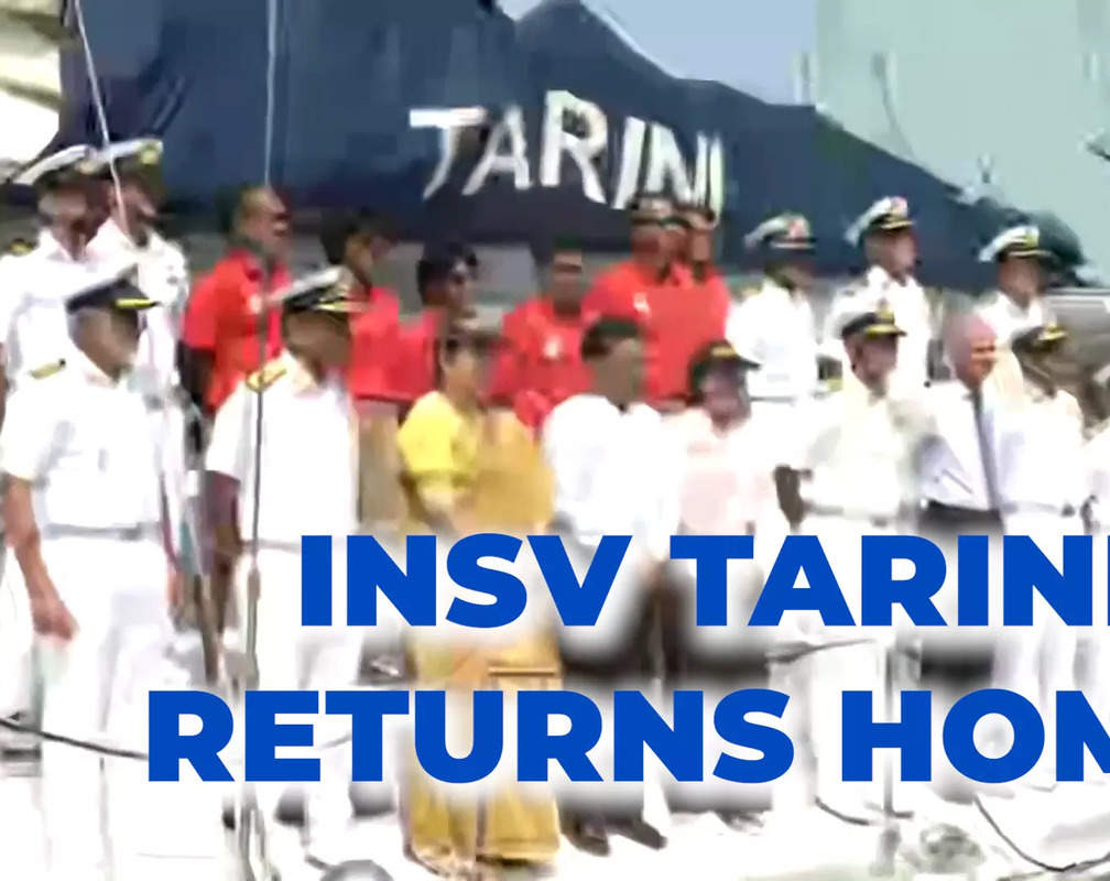 
INSV Tarini returns home after 17,000 NM voyage
