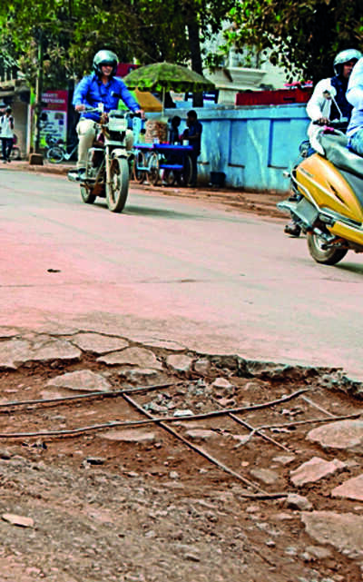 Ahead of monsoon, works dept gets into road repair mode