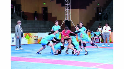 Kabaddi kicks off KheloIndia University Games