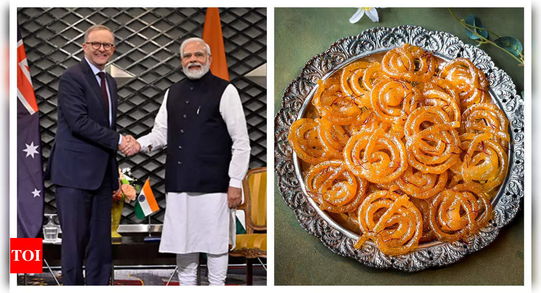 Indian Chaat: PM Modi requests the Australian PM to try Indian chaat and  jalebi at Harris Park | - Times of India