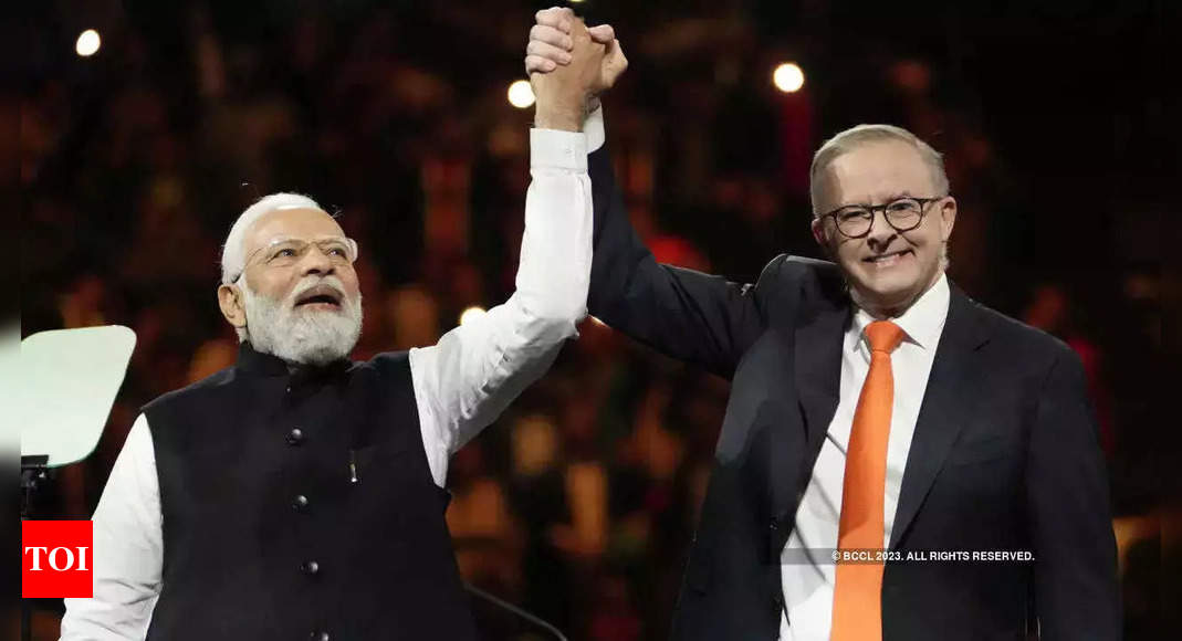 Modi:  Why Aussie PM called Modi the ‘boss’ | India News – Times of India