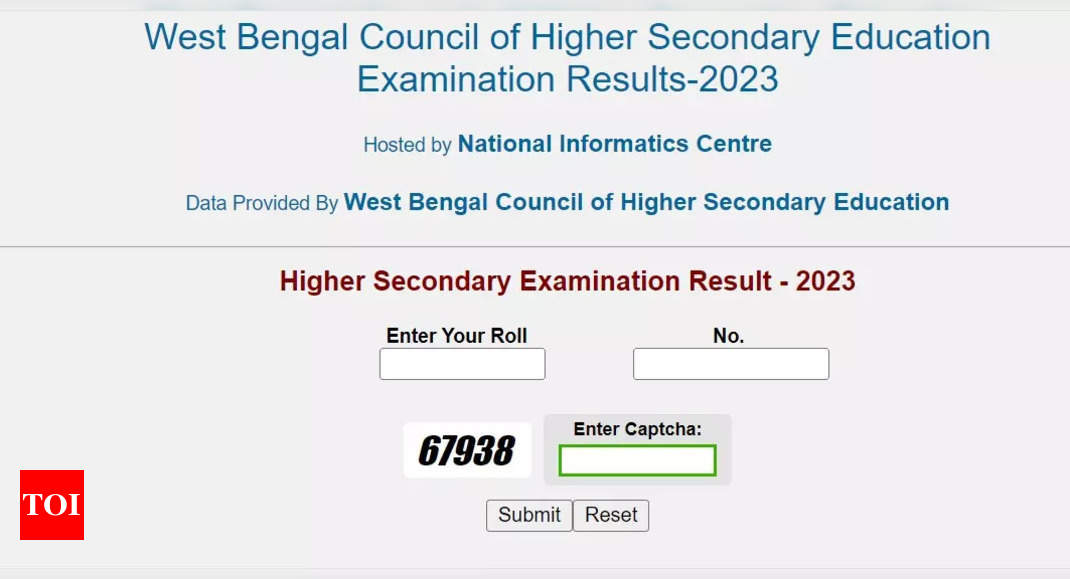 Wb Hs Result 2023 Out Pass Percentage Is 89