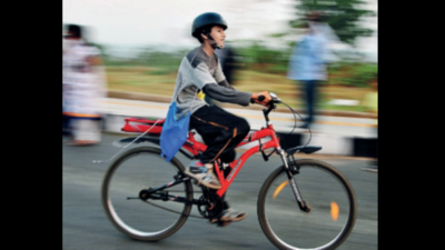 This summer, exploring Hyd on cycle | Hyderabad News - Times of India
