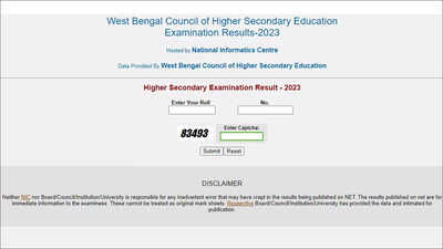 WBCHSE HS Result 2023 announced on wbresults.nic.in, 89.3% pass; direct link