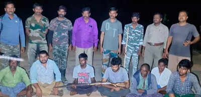 Task force arrests 7 in Seshachalam forests poaching case