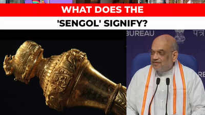 ‘Connecting India’s ancient tradition with modernity: Amit Shah explains significance of sengol that will be installed in new Parliament House