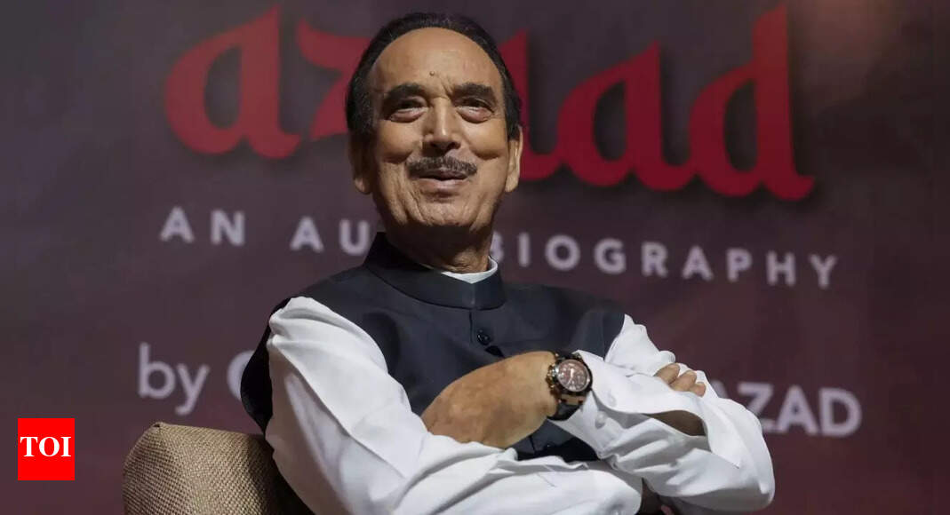 Azad: Rao govt mooted new building: Ghulam Nabi Azad | India News ...