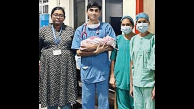 Doctors save baby girl with rare disorder