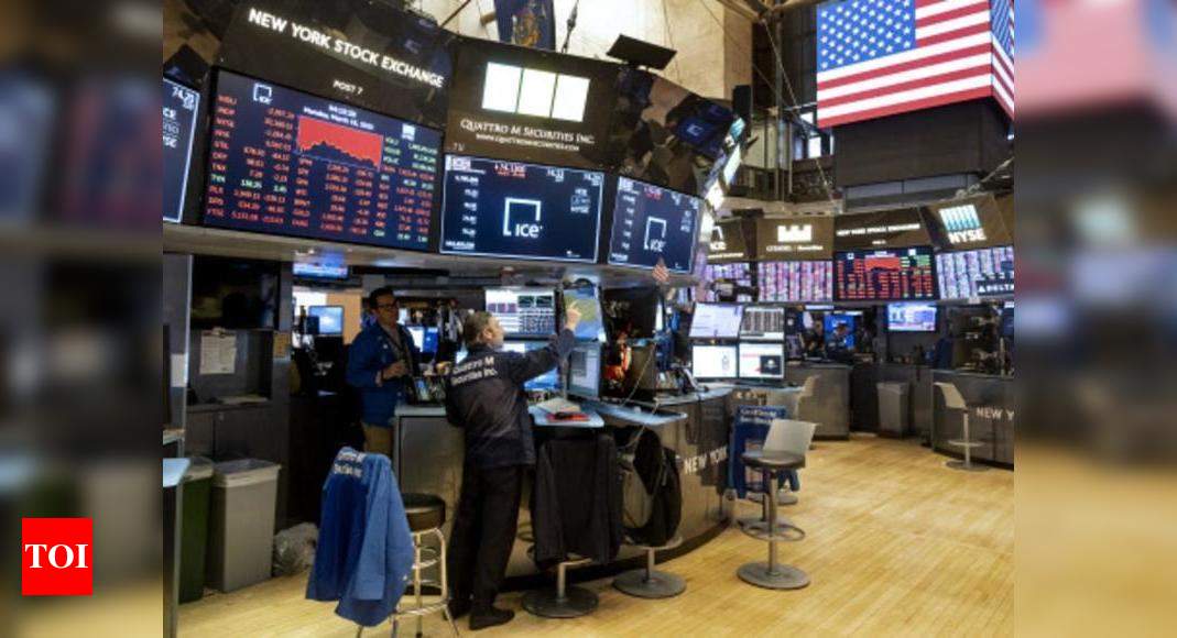 us-stocks-wall-street-ends-down-as-debt-ceiling-clouds-hover-times-of-india