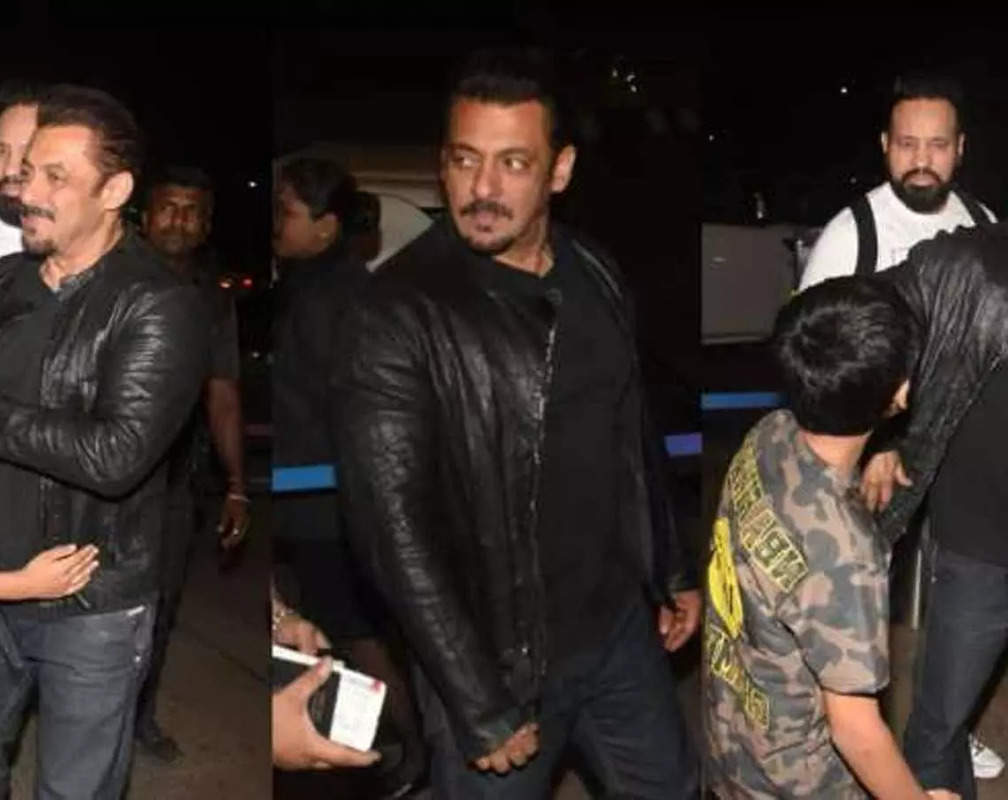 
Salman Khan's new 'goatee' look goes viral, wins everyone's HEART with his sweet gesture for a little boy at airport
