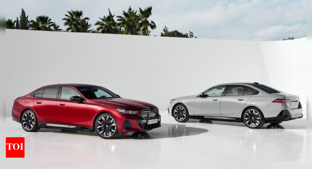 Bmw: Next generation BMW 5-series revealed: Gets electric, petrol and ...